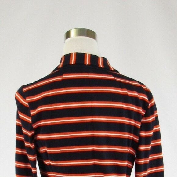 J.Crew black orange striped jacket S - Picture 8 of 8